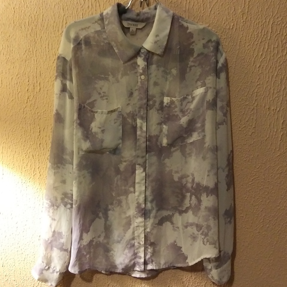 Tye dye blouse